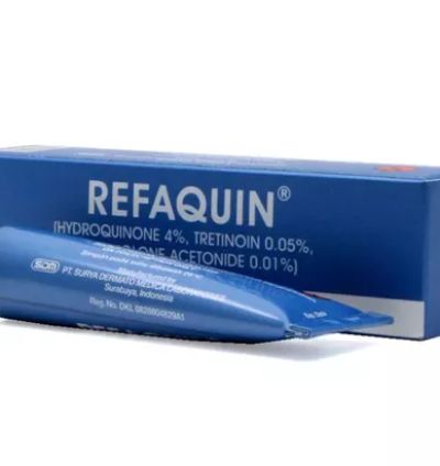 Hydroquinone, Tretinoin, Fluoccinolone Acetonide REFAQUIN CREAM