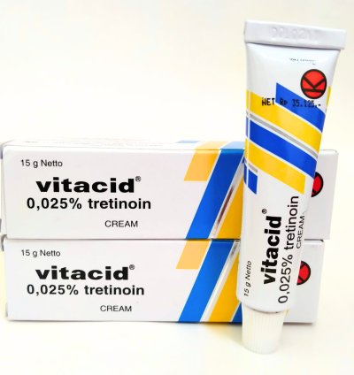 Tretinoin 0.025% VITACID Cream 15gr