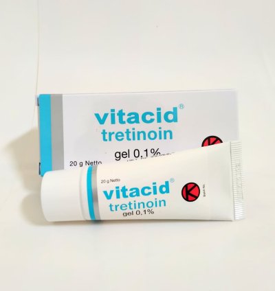 Tretinoin 0.1% VITACID Gel 20gr