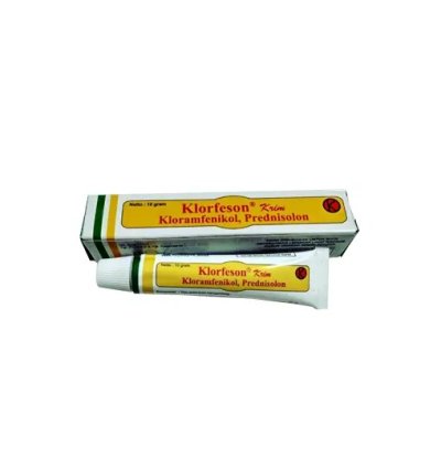 Chloramphenicol, Prednisolone Klorfeson Cream